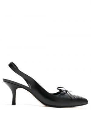 Slingback pumpar med remmar Sarah Chofakian svart