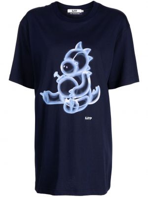 Koszulka Sjyp - Niebieski