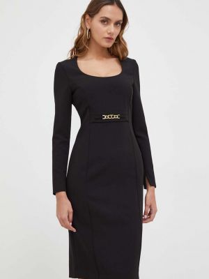 Sukienka mini dopasowana Twinset czarna
