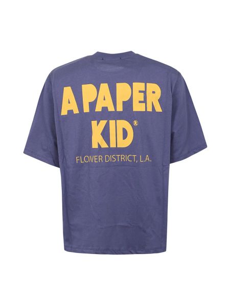 Camisa A Paper Kid azul