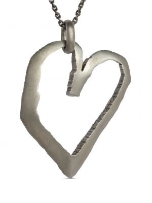 Náhrdelník se srdcovým vzorem Parts Of Four stříbrný