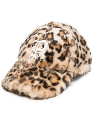 Leopard brodert cap R13