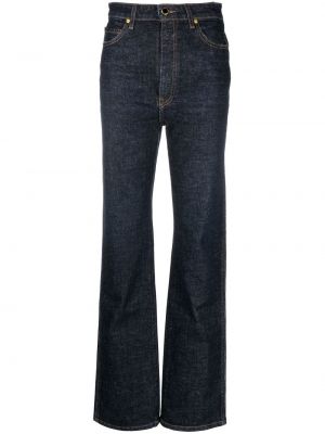 Straight jeans Khaite blå