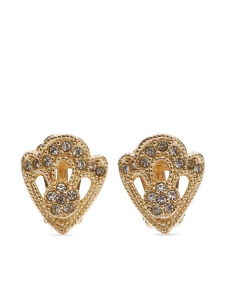 Uhani Christian Dior Pre-owned zlata