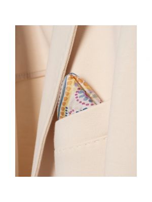 Blazer de tejido fleece de tela jersey Circolo 1901 beige