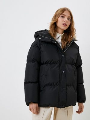 Утепленная демисезонная куртка Unicomoda черная
