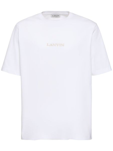 T-skjorte Lanvin hvit