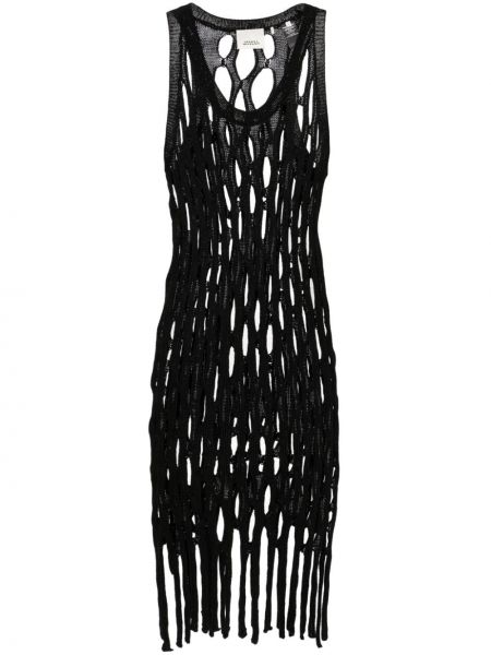 Dlouhé šaty Isabel Marant čierna
