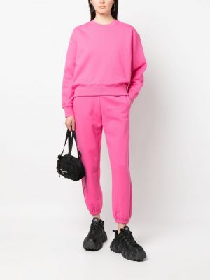 Sweatshirt aus baumwoll mit rundem ausschnitt Ksubi pink