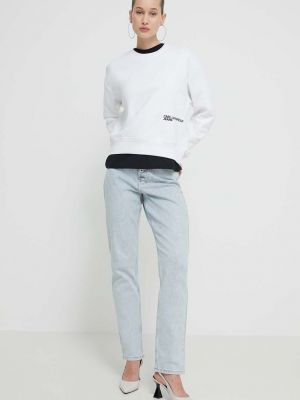Bluză Karl Lagerfeld Jeans alb