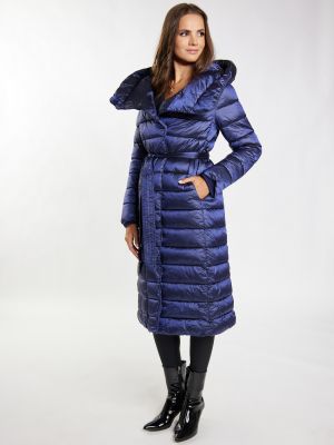 Žieminis paltas Faina mėlyna