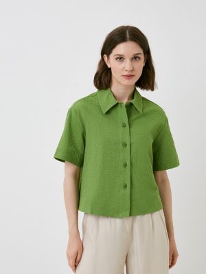Рубашка Tobeone зеленая