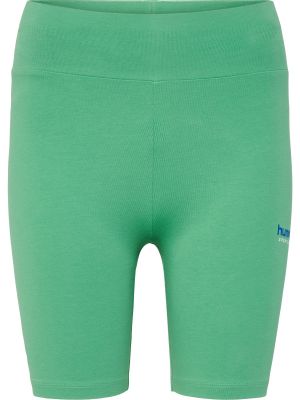 Teplákové nohavice Hummel zelená