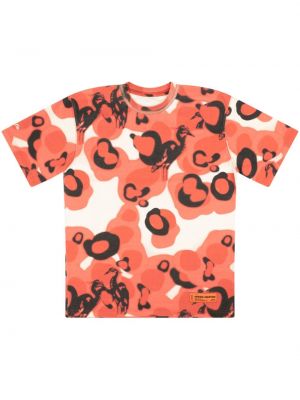 Камуфлажна памучна тениска с принт Heron Preston