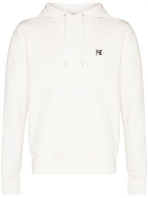 Hoodie s kapuljačom Maison Kitsuné bijela