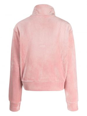 Bluza rozpinana sztruksowa :chocoolate różowa