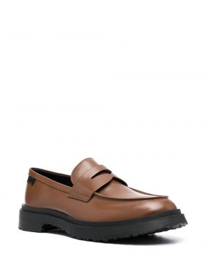 Nahast loafer-kingad Camper pruun