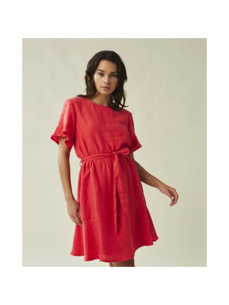 Mini vestido Lexington rojo