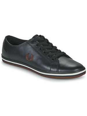 Sneakers di pelle Fred Perry nero