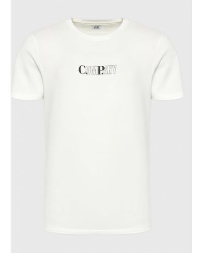 C.P. Company Póló 30/1 13CMTS144A 005100W Fehér Regular Fit C.p. Company