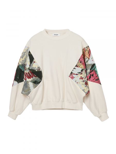 Sweatshirt Desigual hvid