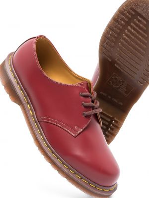 Zapatos derby Dr. Martens rojo