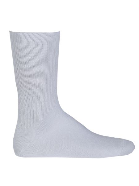Однотонные хлопковые носки Hudson белые