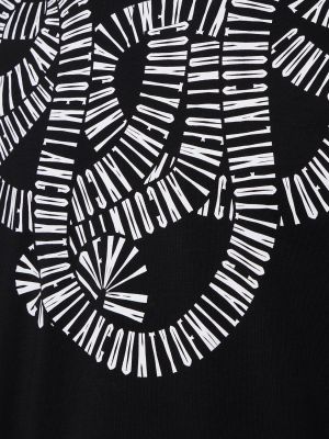 Džerzej bavlnené tričko so vzorom hadej kože Marcelo Burlon County Of Milan čierna