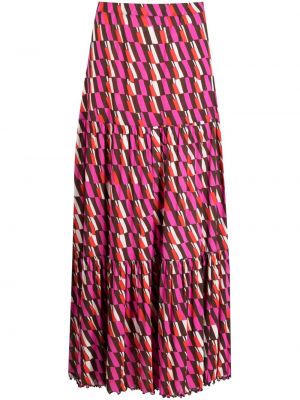 Dlouhá sukně Dvf Diane Von Furstenberg růžové