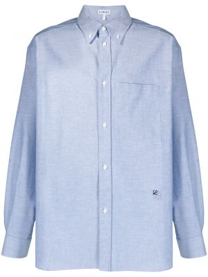 Camisa con botones Loewe azul