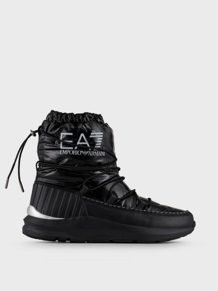 Черные ботинки Ea7