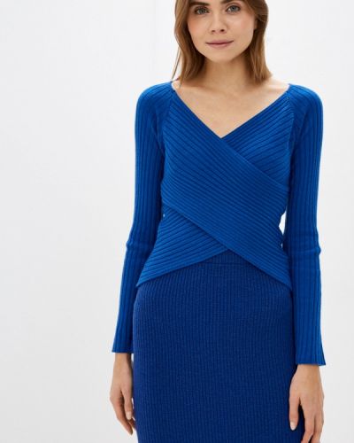 Пуловер Kontatto, синий