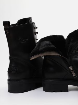 Шкіряні черевики Panama Jack чорні