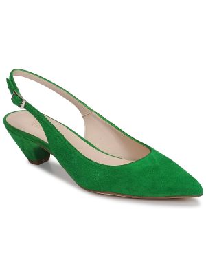 Pantofi cu toc cu toc Fericelli verde