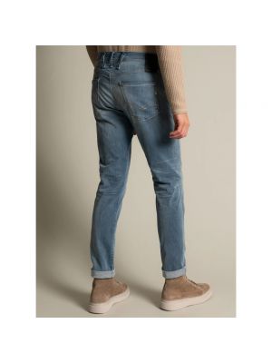 Skinny jeans aus baumwoll Replay blau