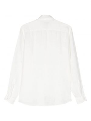 Lininė marškiniai Fay balta