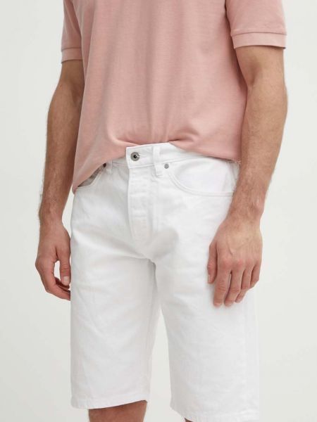Kratke hlače bootcut Pepe Jeans bijela