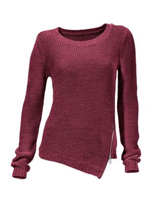 Пуловер Heine винено червено