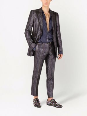 Pruhovaný oblek Dolce & Gabbana