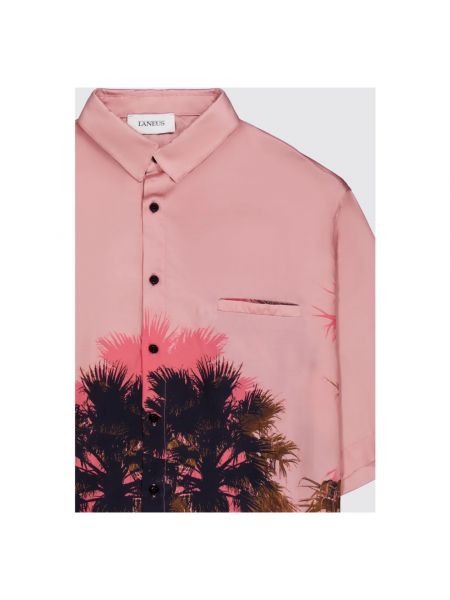 Camisa con estampado Laneus rosa