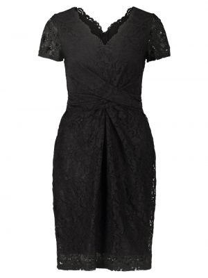 Черное коктейльное платье Vera Mont