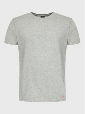 Priliehavé tričko Henderson sivá