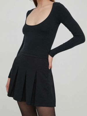 Mini sukně Hollister Co. černé