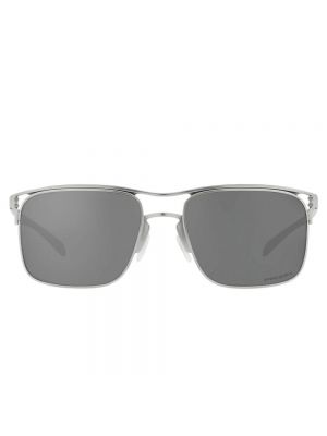 Satynowe okulary przeciwsłoneczne Oakley szare