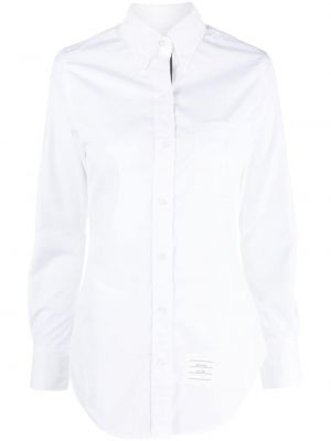 Bavlnená košeľa Thom Browne biela