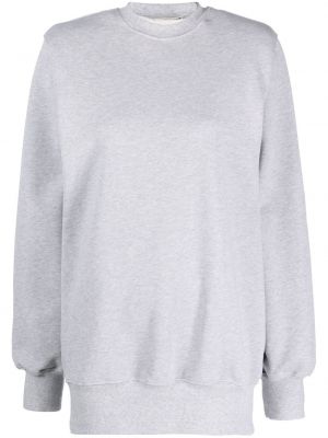 Sweatshirt mit rundem ausschnitt Wardrobe.nyc grau
