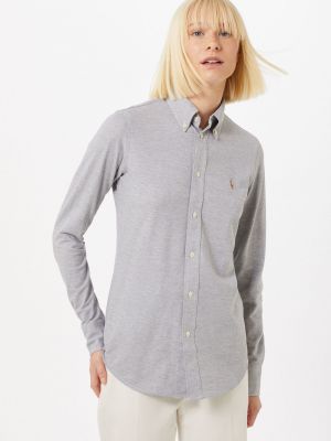 Camicia Polo Ralph Lauren grigio