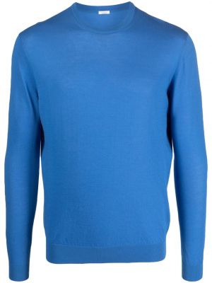 Βαμβακερός πουλόβερ Malo μπλε