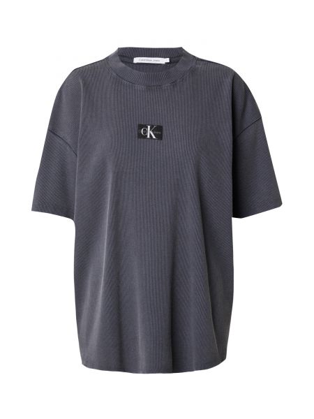 Džinsa krekls Calvin Klein Jeans pelēks