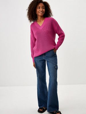 Пуловер Sela розовый